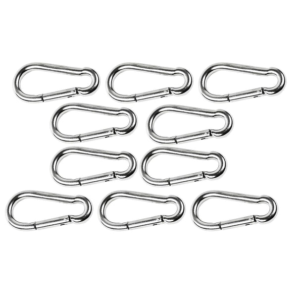 Marine City 316 Stainless-Steel 4” Carabiners/Clip Snap Hook for Sailing, Fishing, Hiking