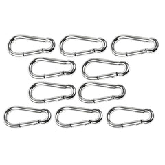 Marine City 316 Stainless-Steel 4” Carabiners/Clip Snap Hook for Sailing, Fishing, Hiking