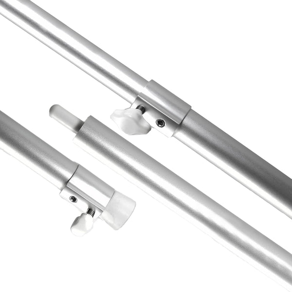 Marine City - Poste de soporte para cubierta de barco ajustable de aluminio (38,5 pulgadas a 73,5 pulgadas)