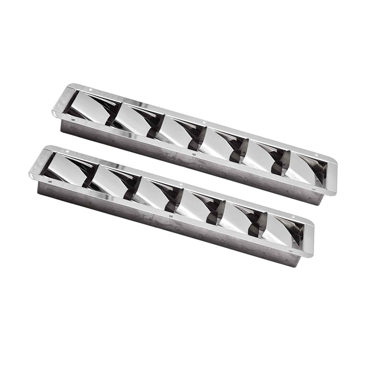 Marine City 6-Slot Louvered Vent – Stainless Steel, Corrosion-Resistant
