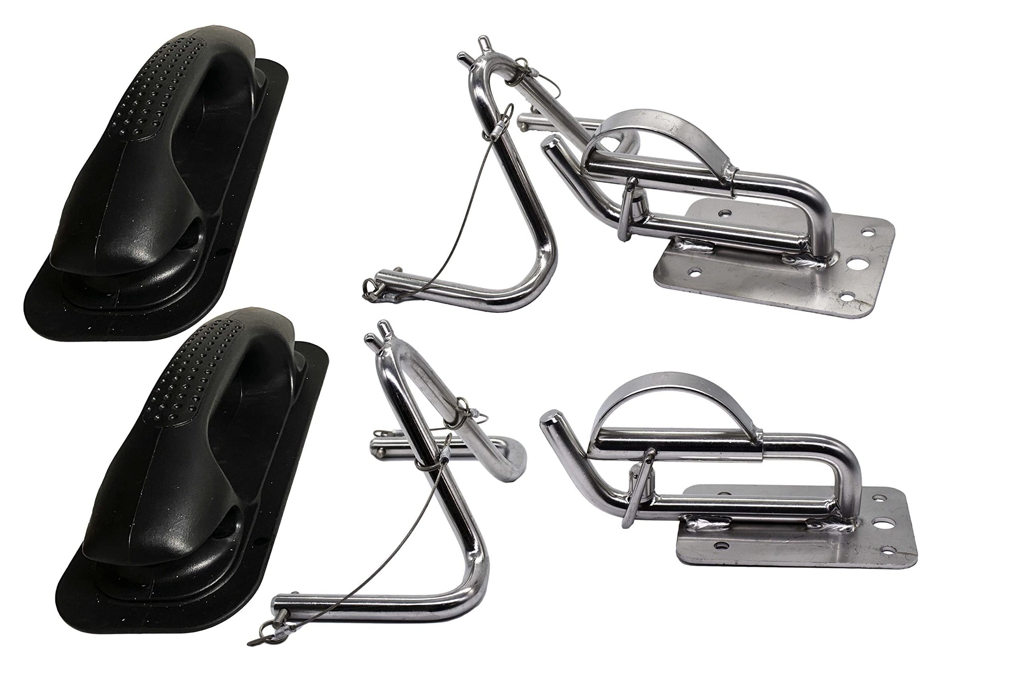 MARINE CITY Quick Release Snap Davits Set – 304 Stainless Steel (Pack of 2)