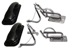 MARINE CITY Quick Release Snap Davits Set – 304 Stainless Steel (Pack of 2)