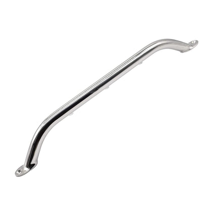 Marine City 18-Inch Grab Rail Handle with 3 Blue LED Lights–304 Stainless Steel