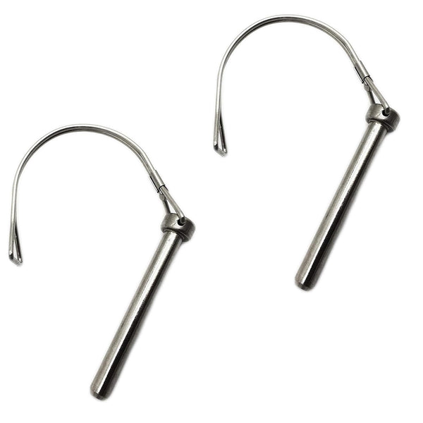 Marine City 5/16” Heavy Duty Stainless Steel Safety Coupler Locking Pins–2 Pcs