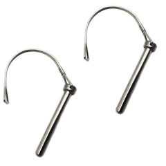 Marine City 5/16” Heavy Duty Stainless Steel Safety Coupler Locking Pins–2 Pcs