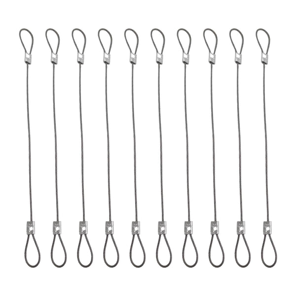 MARINE CITY 316 Stainless Steel Double-Ended Lanyard Cable (10 Pack)