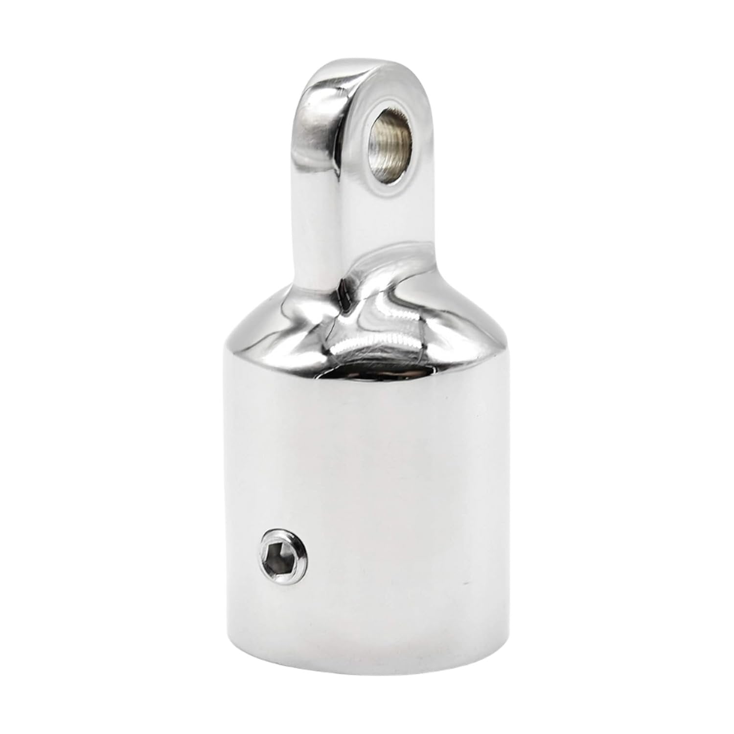 Marine City 316 Stainless Steel Round Outside Eye End for Bimini Top (Pack of 1) Marine City Hardware
