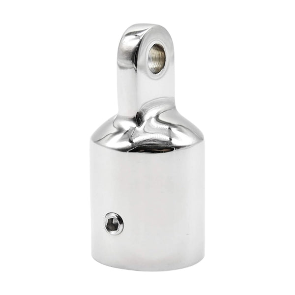 Marine City 316 Stainless Steel Round Outside Eye End for Bimini Top (Pack of 1)