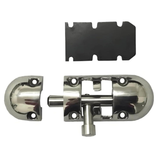 MARINE CITY Heavy Barrel Bolt Door Latch 316 Stainless Steel, 3.4 × 1-1/4 Inches