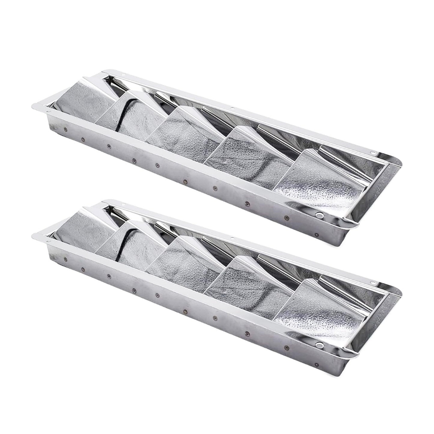 Marine City 5-Slot Louvered Vent – Stainless Steel, Corrosion-Resistant