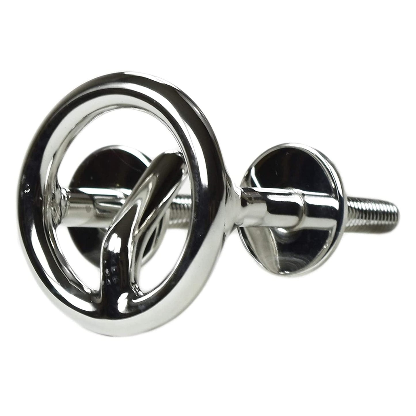 MARINE CITY Transom Mount Ski Tow Hook – 316 Stainless Steel, 3 inches Ring Marine City