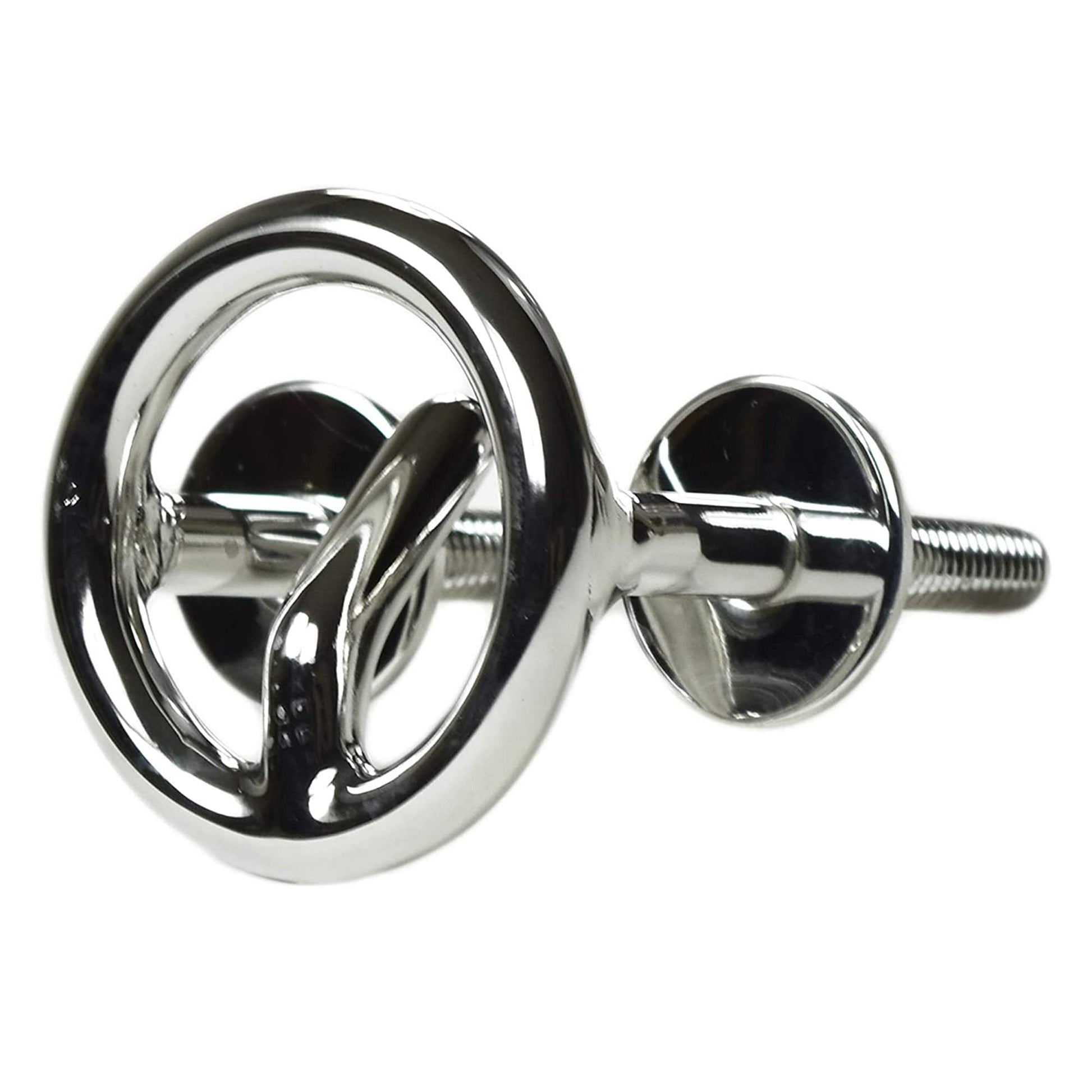 MARINE CITY Transom Mount Ski Tow Hook – 316 Stainless Steel, 3 inches Ring Marine City