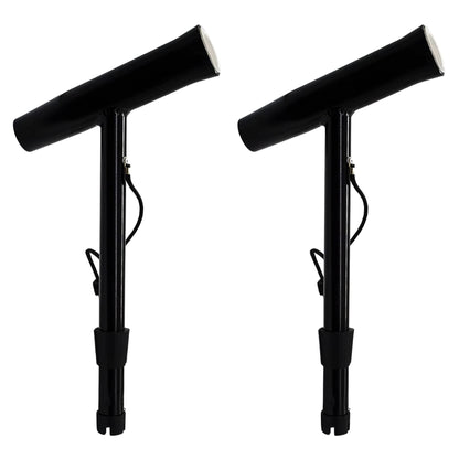 Marine City Fishing Rod Holder Outrigger Plug-in Rod Pod – Aluminum (Pack of 2)