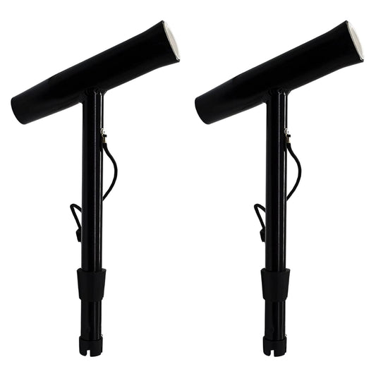 Marine City Fishing Rod Holder Outrigger Plug-in Rod Pod – Aluminum (Pack of 2)