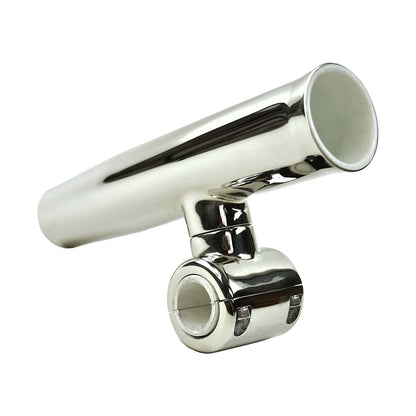 Marine City 304 Stainless Steel Clamp-On Adjustable Fishing Rod Holder