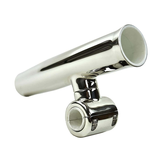 Marine City 304 Stainless Steel Clamp-On Adjustable Fishing Rod Holder