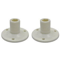 Marine City Thread Fixed Antenna Base Nylon Injection Molded (Pack of 2)