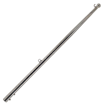 MARINE CITY 24-Inch Flag Stanchion Pole – 304 Stainless Steel, Adjustable Marine City