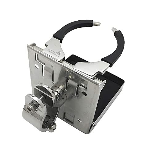 Marine City Stainless Steel Multi-Functional Adjustable Small Folding Cup Holder