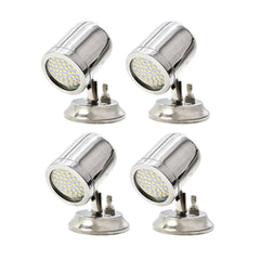 Marine City 316 Stainless Steel Swivel Head Halogen Reading Light – Adjustable