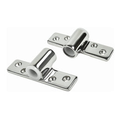 Marine City 316 Stainless-Steel 1/2 Inches Shank Side Mount Rowlock/Oarlock Socket (2 Per Pack)