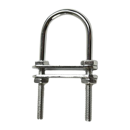 Marine City Bow Eye U-Bolt, 3/16” 304 Stainless Steel, 2-3/4” Length, Heavy Duty