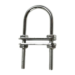 Marine City Bow Eye U-Bolt, 3/16” 304 Stainless Steel, 2-3/4” Length, Heavy Duty