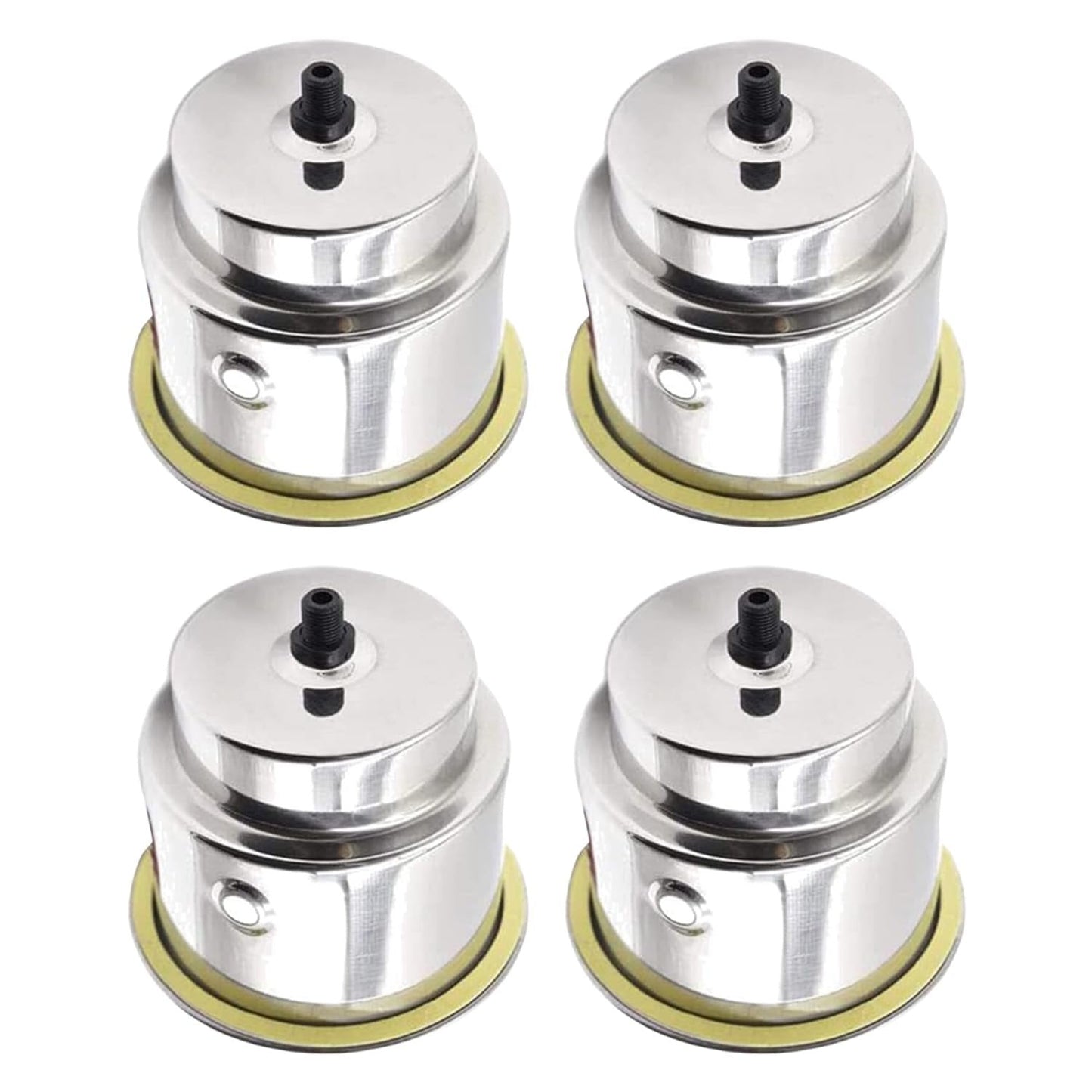 Marine City Stainless Steel 12V Red LED Ring Cup Holder with Center Drain Marine City Hardware