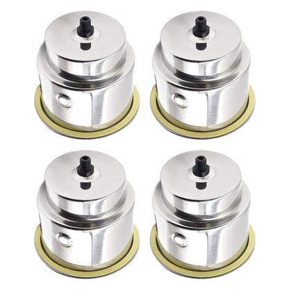 Marine City Stainless Steel 12V Red LED Ring Cup Holder with Center Drain Marine City Hardware