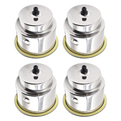 Marine City Stainless Steel 12V Red LED Ring Cup Holder with Center Drain