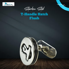 Marine City-pestillo de leva para barco de acero inoxidable 316, mango en T de grado marino para pesca, yate, accesorios marinos, diámetro: 3 pulgadas