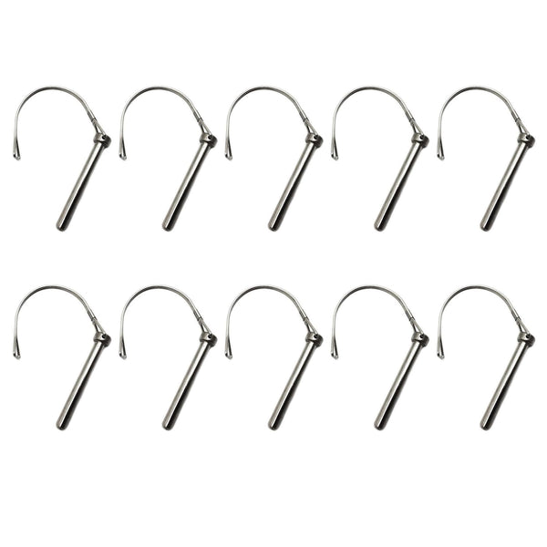 Marine City 5/16” Heavy Duty Stainless Steel Safety Coupler Locking Pins–10 Pcs