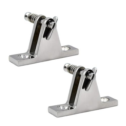 MARINE CITY 90° Bimini Top Hinge with Quick-Release Pin Stainless Steel (2 Pcs) MARINE CITY