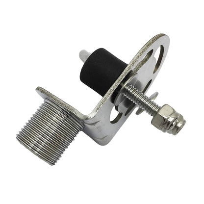 Marine City Rail Mount Antenna Bracket – 304 Stainless Steel with Nylon Clamp