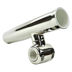 Soporte para caña de pescar ajustable con abrazadera para rieles de 1