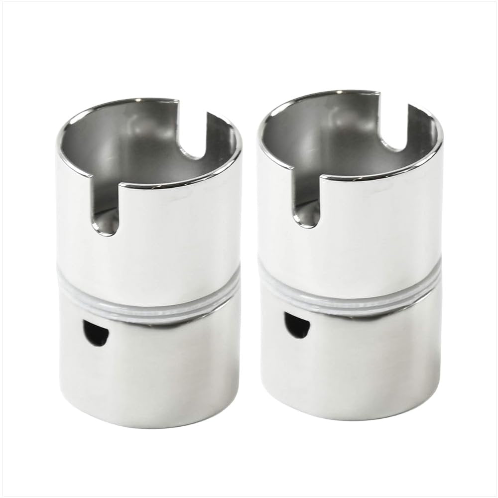 Marine City Swivel Rod Holder–Stainless Steel, Fits 30°/60°/90° Rod Holders-2Pcs Marine City