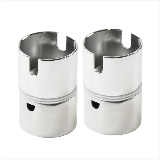 Marine City Swivel Rod Holder–Stainless Steel, Fits 30°/60°/90° Rod Holders-2Pcs Marine City