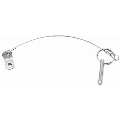 Marine City 304 Stainless Steel Bimini Top Quick Release Pin with Cable