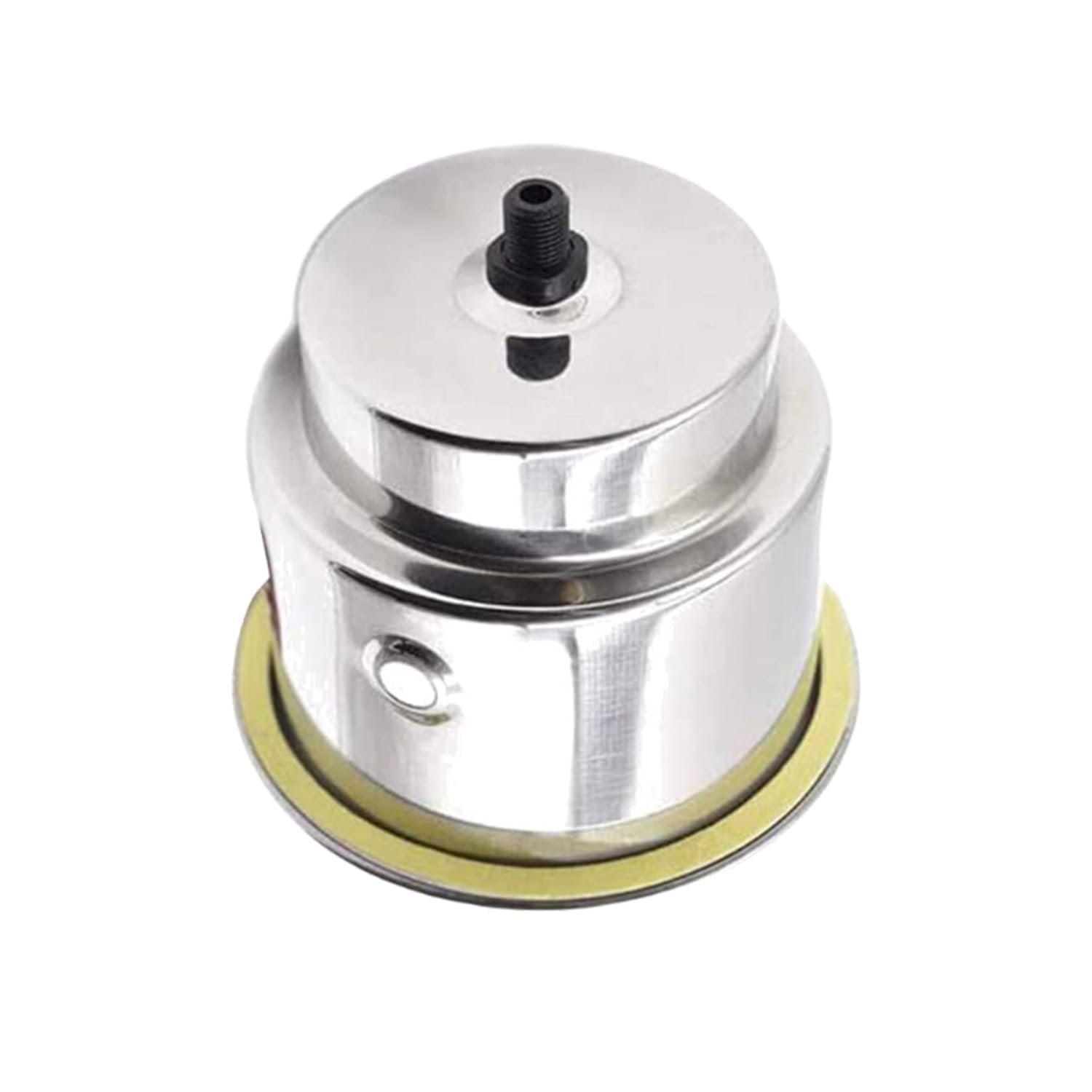 Marine City Stainless Steel 12V Red LED Ring Cup Holder with Center Drain