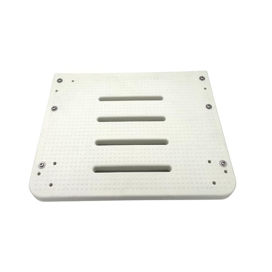 Marine City 18” x 13” Wall-Mount Fold Down Bench – 304 Stainless Steel Brackets MARINE CITY