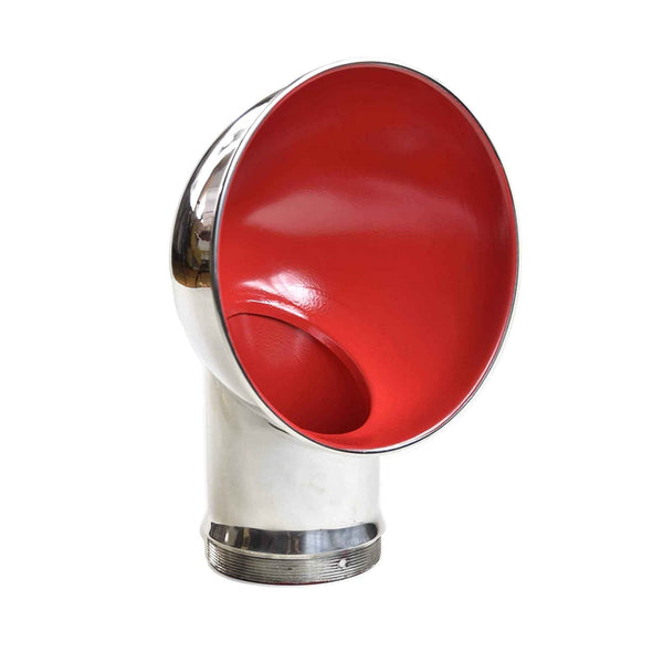 Marine City Round Red Cowl Vent – 304 Stainless Steel, 3 & 4 Inches For Boat
