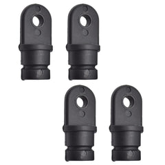 Marine City Black Nylon Bimini Top Eye End Cap - Round Inside Eye End