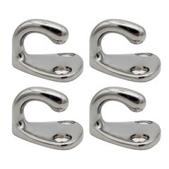 Marine City Triangle Wall Hook, Stainless Steel, 0.6” Corrosion-Resistant(4 Pcs)