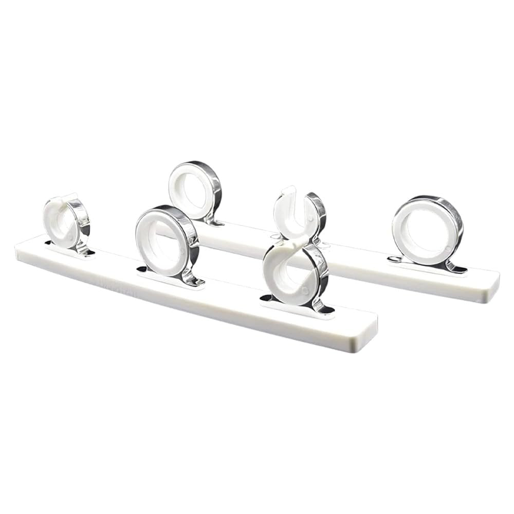 Marine City 3-Rod Reel Fishing Rod Storage Hanger Rack – 316 Stainless Steel Marine City
