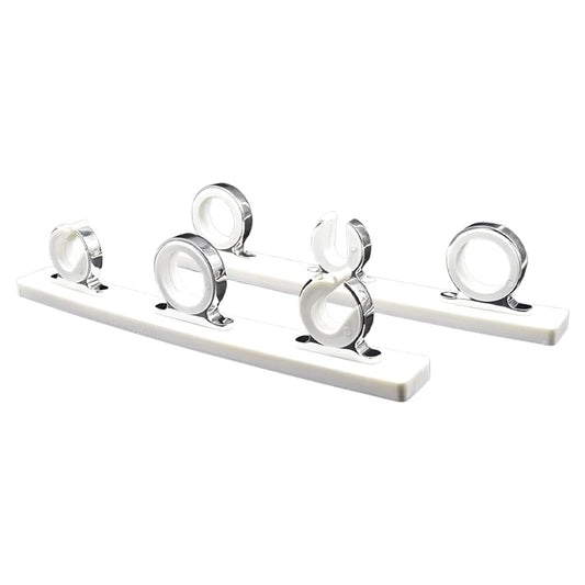 Marine City 3-Rod Reel Fishing Rod Storage Hanger Rack – 316 Stainless Steel Marine City