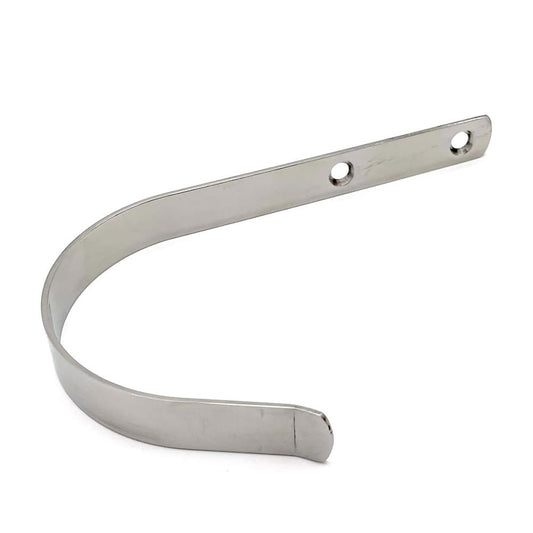 Marine City 304 Stainless Steel Ring Buoy Bracket – 7" Holder with 4.85" Hook