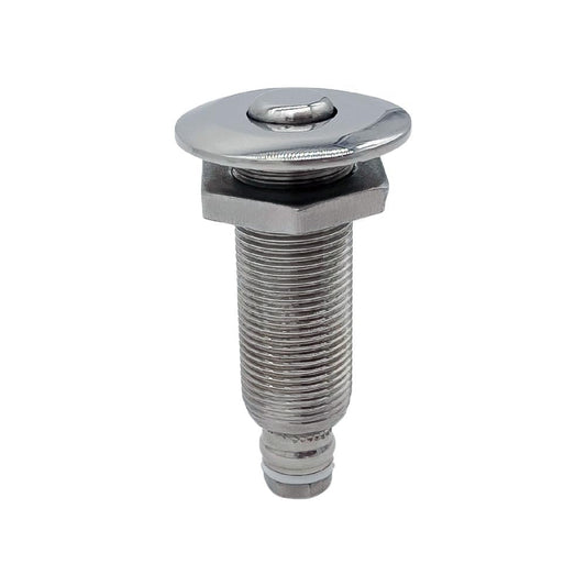 Marine City Retractable Fender Cleat Socket – 316 Stainless Steel Pop-Up Mount MARINE CITY