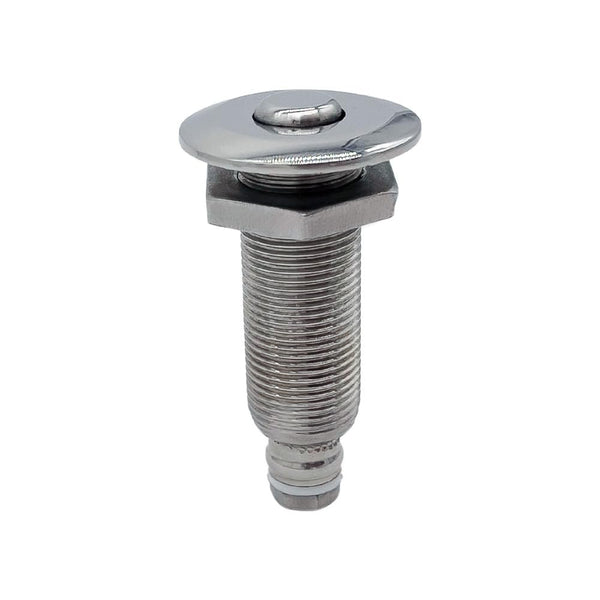 Marine City Retractable Fender Cleat Socket – 316 Stainless Steel Pop-Up Mount