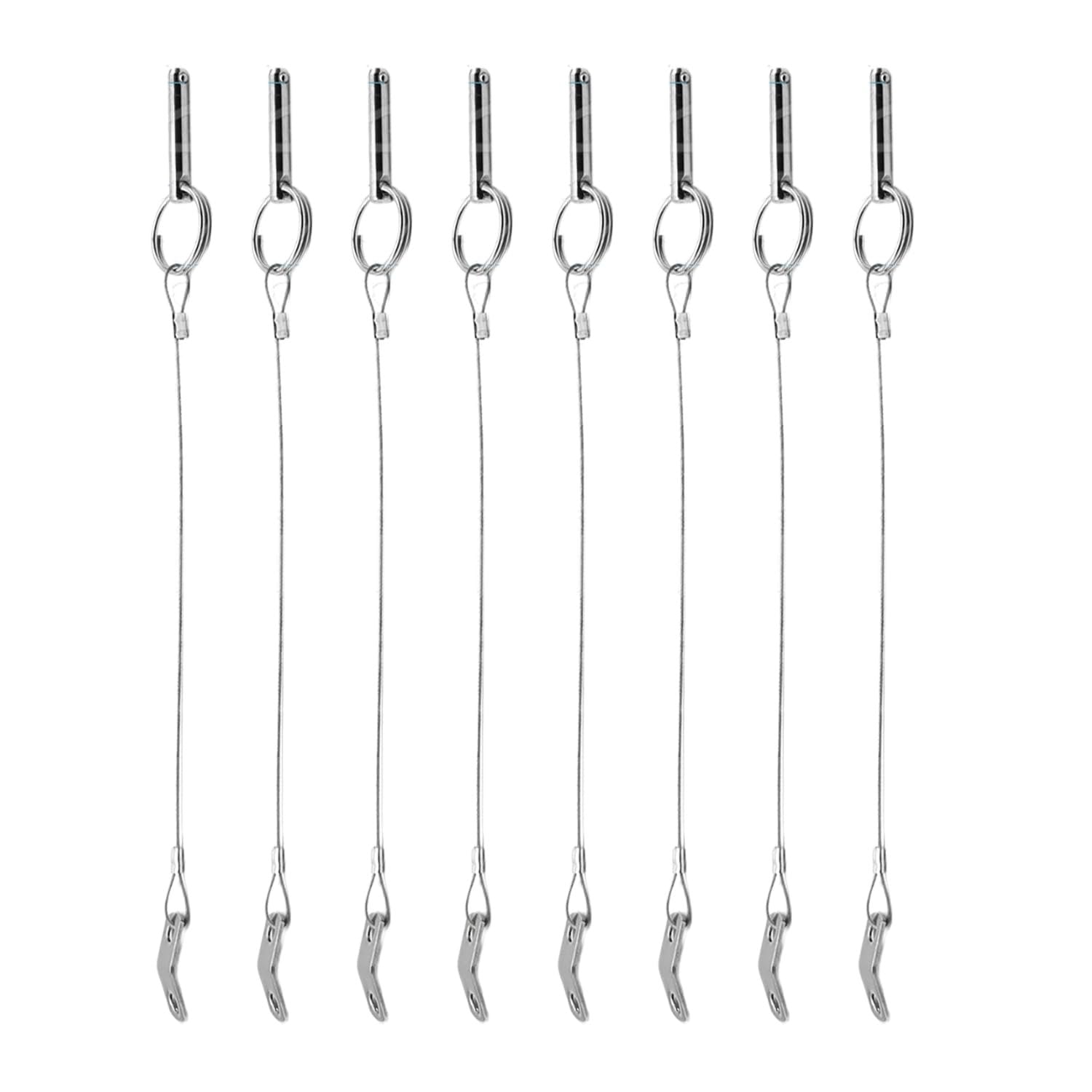 Marine City 304 Stainless Steel Bimini Top Quick Release Pin with Cable