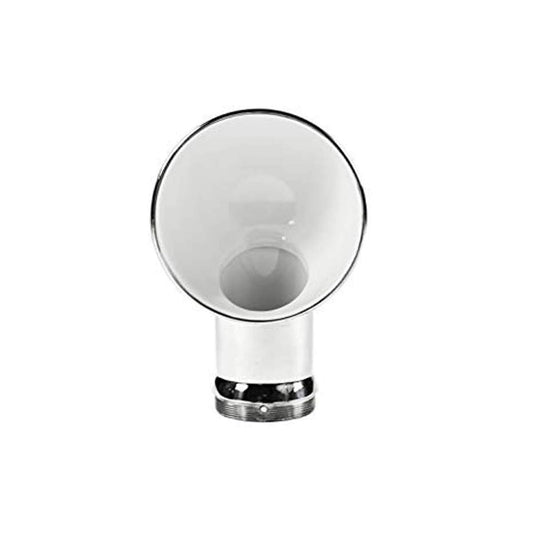 Marine City 3-Inch Round White Cowl Vent 304 Stainless Steel, Corrosion-Resistant Marine City
